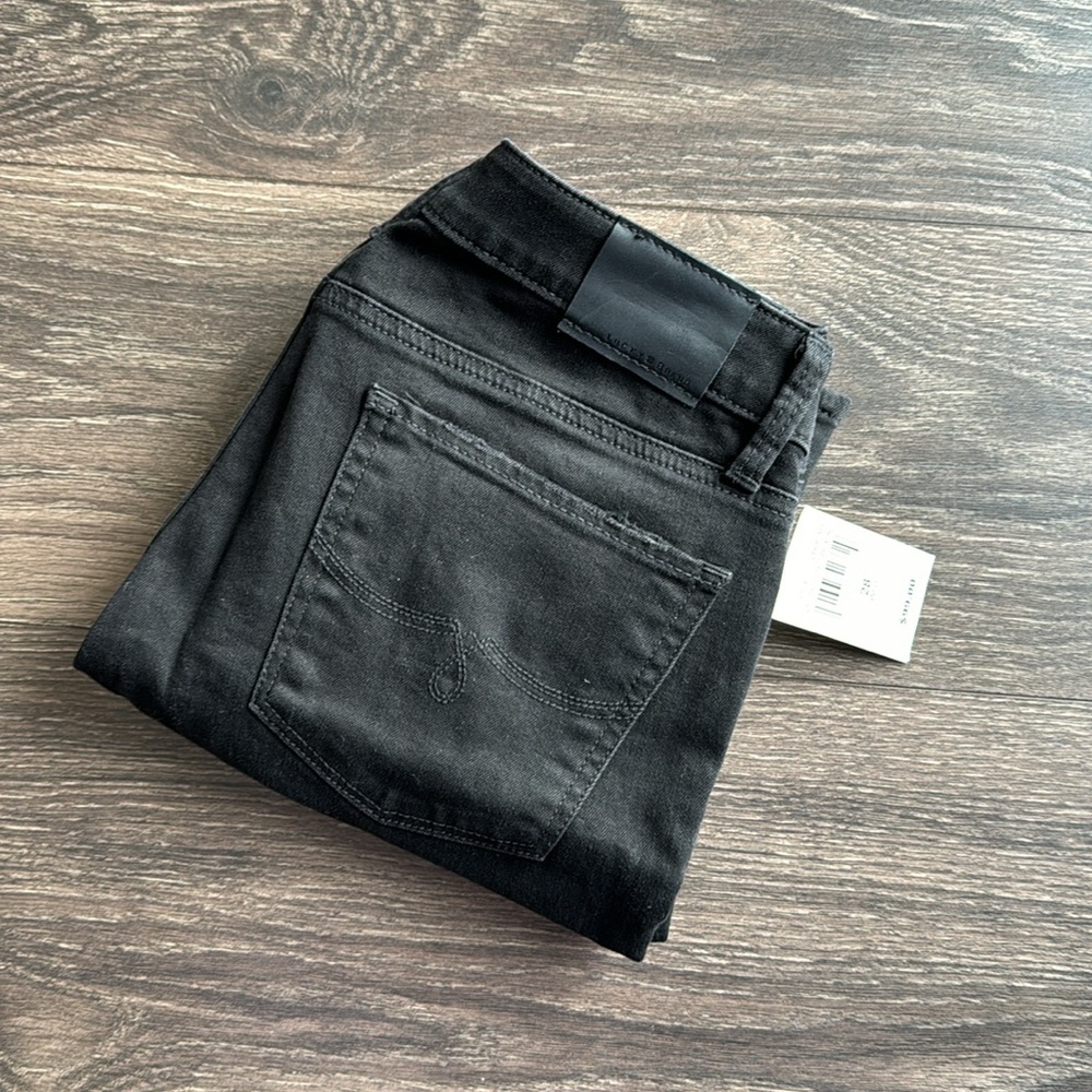 NWT! Lucky Brand Lolita Destructed, Black Ankle Jeans